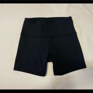 Black biker shorts